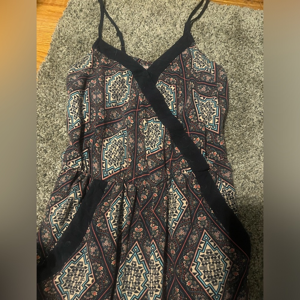 Patterned jumpsuit, xs